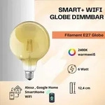LEDVANCE Smart LED Lampe in Gold mit 6W, 2700K, E27, 125mmx178mm, mit Wifi LEDVANCE Smart LED Lampe in Gold mit 6W, 2700K, E27, 125mmx178mm, mit Wifi