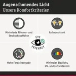 Paulmann 28573 LED Lampe Tropfen 2,5W dimmbar Leuchtmittel Klar Birne Beleuchtun