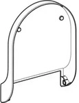 Geberit 243503111 WC-Deckel f. Geberit AquaClean Tuma