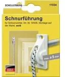 Schellenberg Schnurf&uuml;hrung wei&szlig;, f&uuml;r Rollladen-Schn&uuml;re - Wei&szlig;