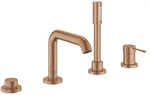GROHE 19578DL1, Grohe 4-Loch-Einhand-Wannenkombination ESSENCE Warm Sunset...