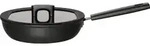 Fiskars Hard Face, Rund, Schwenkpfanne, Schwarz, Aluminium, 2,8 l, Keramik, Gas,