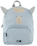 TRIXIE BABY Wickeltasche Mr. Alpaca mittelgro&szlig;er Rucksack - Blau