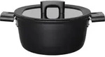 Fiskars Kochtopf mit Deckel 3.5L Hard Face - Schwarz