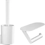 hansgrohe WallStoris Toilettenset - Wei&szlig;