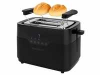 ProfiCook Toaster 2 Scheiben mit Brötchen Aufsatz und extra breitem Toast-Schlitz,