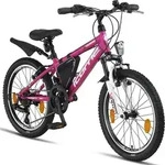 Licorne Bike Guide Premium Mountainbike Shimano,Zoll:20;Farbe:Rosa/Wei&szlig; - Rosa