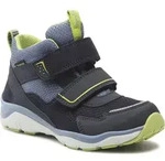 Superfit Stiefelette Stiefelette Veloursleder/Synthetik - Blau - 29