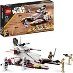 LEGO 75342 Star Wars Republic Fighter Tank Spielzeug-Panzer zum Bauen mit 4 Clone