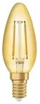 Osram LED Kerze E14 1,5W 120lm 2400K gold, 1,5 W, 12 W, E14, 120 lm, 15000 h,
