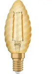 LED 1906, Vintage Kerze, 22W/825 Filament BW Gold, E14