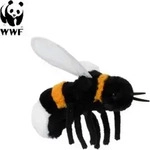 WWF Pl&uuml;schtier Hummel (15cm) lebensecht Kuscheltier Stofftier Pl&uuml;schfigur - Schwarz