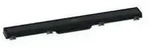 Duschrinne RainDrain Match m h&ouml;henverstellb Ra 700mm mattschwarz 700 mm mattschwarz