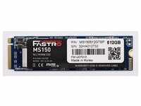 Mega Fastro MS150512GTS - MS 150 - 512 GB M.2 NVMe internes Solid-State-Laufwerk