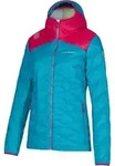 La Sportiva Deimos Down Jkt W Crystal/Cerise M Outdoor Jacke - Blau - M