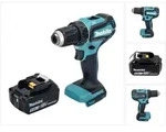 Makita DDF 485 T1 Akku Bohrschrauber 18 V 50 Nm Brushless + 1x Akku 5,0 Ah -...