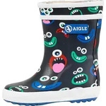 Aigle Baby Flac Theme Monsters schwarz/bunt-kombi Gr. 23 - Schwarz - 23