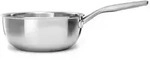 KitchenAid CC006025-001, Rund, Allzweckpfanne, Edelstahl, 220 &deg;C, Edelstahl, 3,7 l -