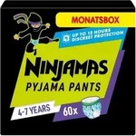 Pampers Ninjamas Nachth&ouml;schen Jungs MONATSBOX 60 Pyjama H&ouml;schen absorbierend