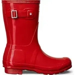 Hunter Original Short Gloss Boot Military Red Gr&ouml;&szlig;e EU 37 - Rot - 37