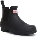 Hunter Original Chelsea Gummistiefel, Schwarz 40/41 EU - Schwarz - 40-41