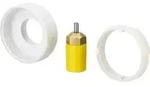 Danfoss Adapter-Set RAV/RAVL mit Stopfbuchse f&uuml;r living connect/eco 014G0250 - Wei&szlig;