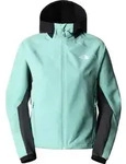 THE NORTH FACE Damen Jacke W AO SOFTSHELL HOODIE Wasabi-Asphalt Grey-TNF Bl S -