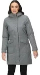 Regatta Romine Parka f&uuml;r Damen Wasserdicht mit Kapuze, Farbe:Grau, Gr&ouml;&szlig;e:38 - Grau