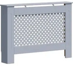 vidaXL Heizk&ouml;rperverkleidung Anthrazit 112x19x81,5 cm MDF - Grau