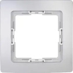 Kopp 308420065 Abdeckrahmen 1-fach Paris silber - Silber