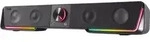 GRAVITY RGB Stereo Soundbar, black - Schwarz