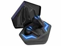 VIVAS LED Gaming True Wireless In-Ear Headphones, black