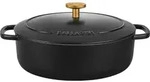 BALLARINI BELLAMONTE Cast iron pot oval 4.5 ltr black - Schwarz