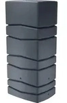 Regentonne eckig NEPTUN 650 Liter anthrazit inkl. Hahn - Grau