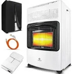 KESSER&reg; 4200 Watt Keramik Gasheizer inkl. Gasdruckregler Gasschlauch +...