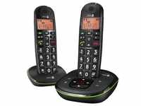 Doro Phone EASY 105WR DUO Strahlungsarmes Schnurlostelefon mit Anrufbeantworter,