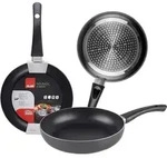 Ibili Indubasic 22 405022 Bratpfanne, 22 cm max. Durchmesser, Aluminium,
