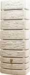 Wandtank 4rain Slim Stone Decor inkl. Auslaufhahn 500 l sandbeige - Beige