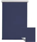 Klemmfix Tenebra Verdunkelungsrollo-Thermorollo 75x160cm dunkelblau - Dunkelblau