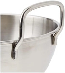 LACOR SCHNEESCHLAGKESSEL MIT Griffen 26 cm, 50327 - Silber