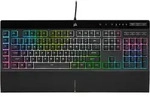 Corsair K55 Rgb Pro Xt Gaming-tastatur Schwarz Schwarz One Size - Schwarz
