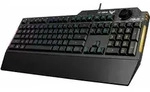 Gaming Tastatur Asus TUF Gaming K1 Qwerty Spanisch Schwarz - Schwarz