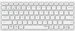 Rapoo E9600M Wei&szlig; Kabellose Multimodus Tastatur - Wei&szlig;
