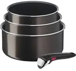 Tefal Ingenio Preference 4-teiliges Topfset Induktion, 16, 18, 20cm mit Griff, nicht