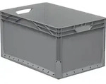 Eurobox 60x40x32cm grau 62l - Grau