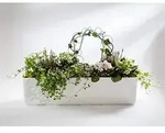 Berberis Blumenkasten Pflanzkasten mit Bew&auml;sserungssystem Selbstbew&auml;sserung 60cm