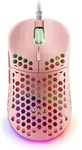 Mars Gaming MM55P, rechts, Optisch, USB Typ-A, 12800 DPI, Pink - Rosa