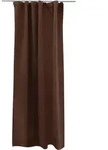 Verdunkelungsvorhang Vorhang mit Kr&auml;uselband 140x245 braun AURORA Victoria M. -