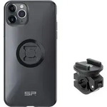 SP CONNECT Moto Bundle fixiert auf Mirror - iPhone 11 Pro Max - Schwarz