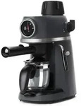 Black & Decker BXCO800E, Espressomaschine, Gemahlener Kaffee, 800 W, Schwarz -